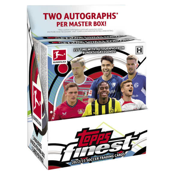 2022-23 Topps Finest Bundesliga Soccer Hobby Box – Collector's Avenue