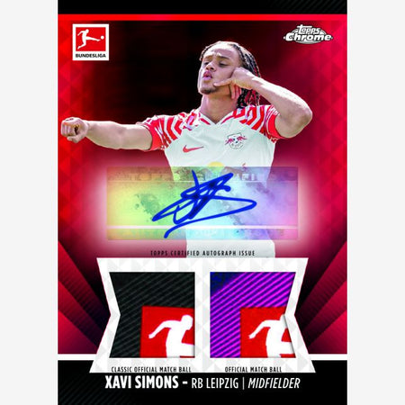 2023-24 Topps Chrome Bundesliga Soccer Hobby Box - Collector's Avenue