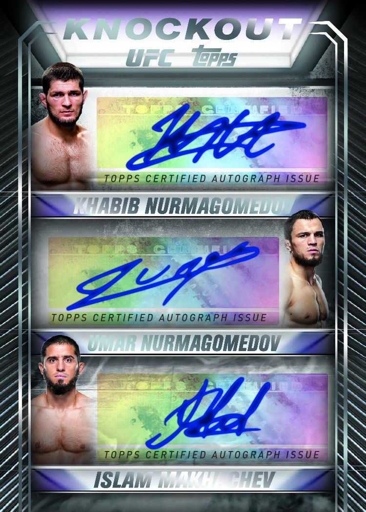 2024 Topps Ufc Knockout List Niki Teddie