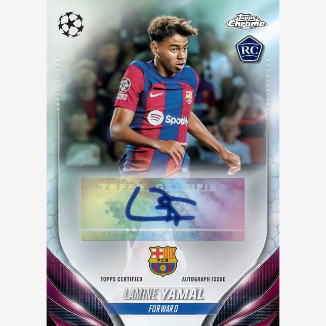 2023-24 Topps Chrome UEFA Club Competitions Hobby Box - Collector's Avenue