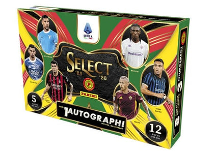 2025-26 Panini Select Serie A Soccer Hobby International Box