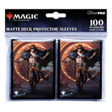 MTG Magic The Gathering Ultra Pro Deck Protector 100ct Sleeves - Outlaws of Thunder Junction - Key Art 4