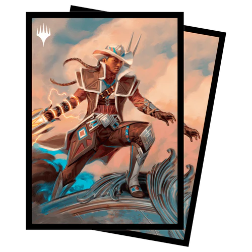 MTG Magic The Gathering Ultra Pro Deck Protector 100ct Sleeves - Outlaws of Thunder Junction - Key Art 5