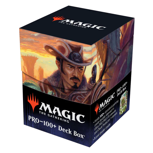 MTG Magic The Gathering Ultra Pro 100+ Deck Box - Outlaws of Thunder Junction - B - Collector's Avenue