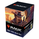 MTG Magic The Gathering Ultra Pro 100+ Deck Box - Outlaws of Thunder Junction - B