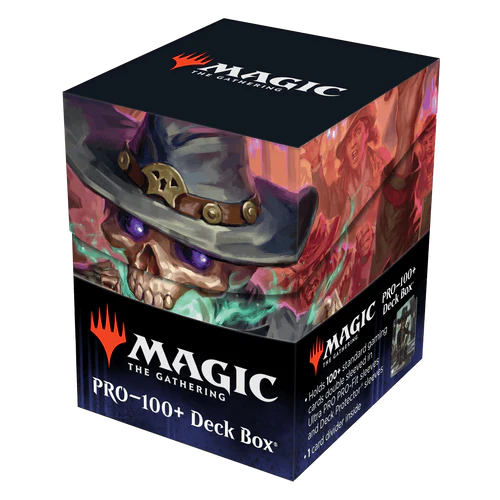 MTG Magic The Gathering Ultra Pro 100+ Deck Box - Outlaws of Thunder Junction - Key Art 1 - Collector's Avenue