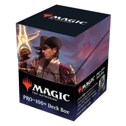 MTG Magic The Gathering Ultra Pro 100+ Deck Box - Outlaws of Thunder Junction - Key Art 3 - Collector's Avenue