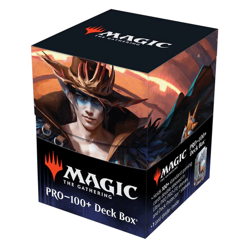 MTG Magic The Gathering Ultra Pro 100+ Deck Box - Outlaws of Thunder Junction - Key Art 4 - Collector's Avenue