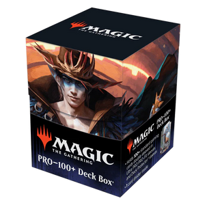 MTG Magic The Gathering Ultra Pro 100+ Deck Box - Outlaws of Thunder Junction - Key Art 4
