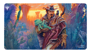 MTG Magic The Gathering Ultra Pro Playmat - Outlaws of Thunder Junction - B