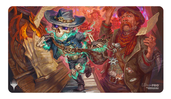 MTG Magic The Gathering Ultra Pro Playmat - Outlaws of Thunder Junction - Art 1 - Collector's Avenue