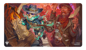 MTG Magic The Gathering Ultra Pro Playmat - Outlaws of Thunder Junction - Art 1