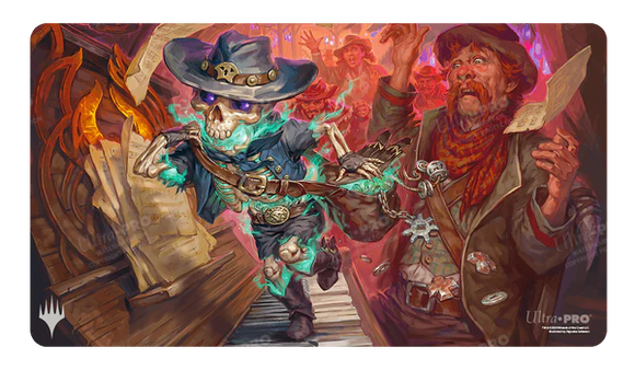 MTG Magic The Gathering Ultra Pro Playmat - Outlaws of Thunder Junction - Art 1