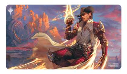 MTG Magic The Gathering Ultra Pro Playmat - Outlaws of Thunder Junction - Art 3 - Collector's Avenue