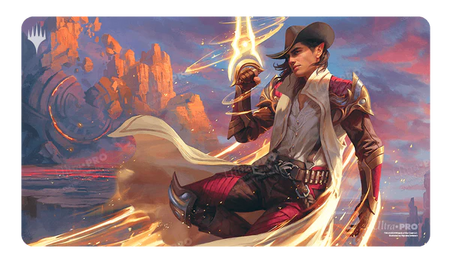 MTG Magic The Gathering Ultra Pro Playmat - Outlaws of Thunder Junction - Art 3 - Collector's Avenue