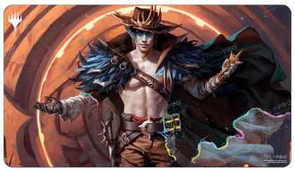 MTG Magic The Gathering Ultra Pro Playmat - Outlaws of Thunder Junction - Art 4 - Collector's Avenue