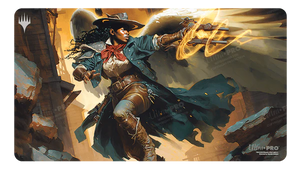 MTG Magic The Gathering Ultra Pro Playmat - Outlaws of Thunder Junction - White