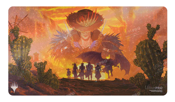 MTG Magic The Gathering Ultra Pro Playmat - Outlaws of Thunder Junction - Holofoil - Collector's Avenue