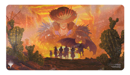 MTG Magic The Gathering Ultra Pro Playmat - Outlaws of Thunder Junction - Holofoil - Collector's Avenue