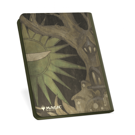 MTG Magic The Gathering Ultimate Guard 18 Pocket Zipfolio 360 Xenoskin Sideloading Binder - Bloomburrow - V5 - Collector's Avenue