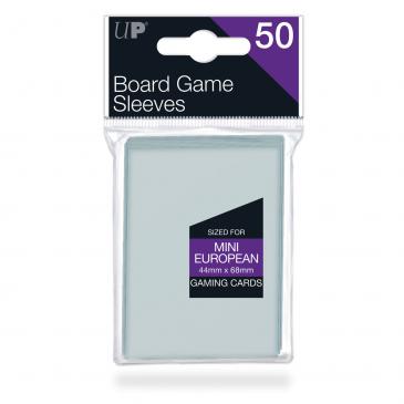 Ultra PRO Mini European Board Game Sleeves 44mm X 68mm  50ct - Collector's Avenue