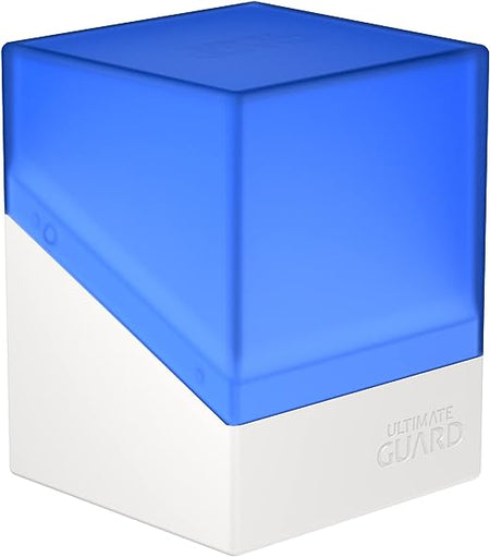 Ultimate Guard Boulder 100+ SYNERGY White/Blue - Collector's Avenue