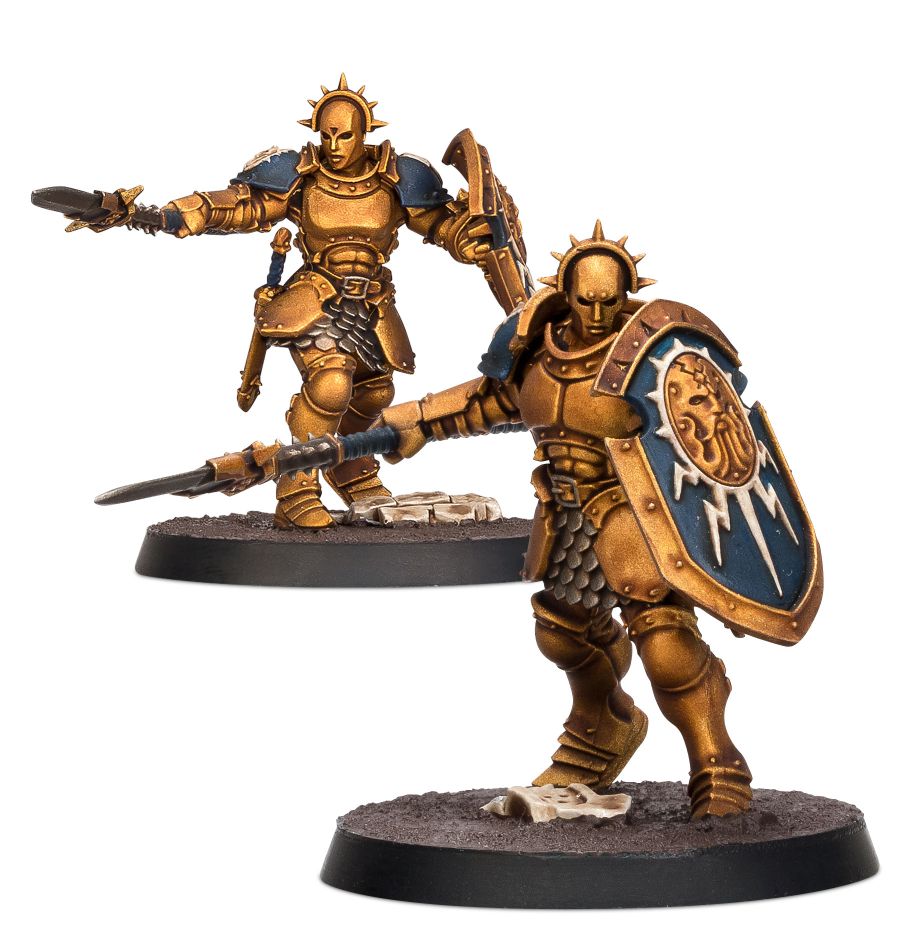 Warhammer Age Of Sigmar Stormcast Eternals Vindictors + Paints Set - Collector's Avenue