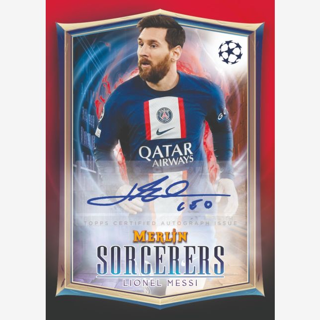 2022-23 Topps UEFA Club Competitions Merlin Chrome Soccer Hobby Box - Collector's Avenue