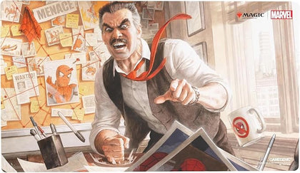 Gamegenic - Playmat Stitched - MTG: Marvel's Spider-Man - J. Jonah Jameson