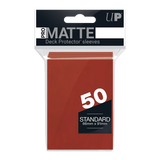 Ultra PRO PRO-Matte Standard Deck Protector Sleeves 50ct Red