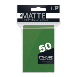 Ultra PRO PRO-Matte Standard Deck Protector Sleeves 50ct Green