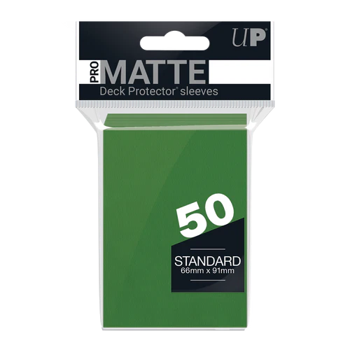 Ultra PRO PRO-Matte Standard Deck Protector Sleeves 50ct Green