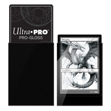 Ultra PRO PRO-Gloss Standard Deck Protector Sleeves 50ct Black