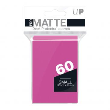 Ultra PRO Pro-Matte Small Deck Protectors 60ct Bright Pink