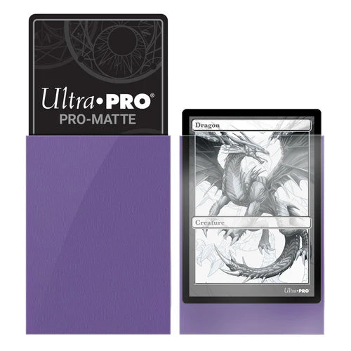 Ultra PRO PRO-Matte Standard Deck Protector Sleeves 50ct Purple - Collector's Avenue