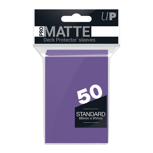 Ultra PRO PRO-Matte Standard Deck Protector Sleeves 50ct Purple