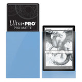 Ultra PRO 50ct Pro-Matte Light Blue Standard Deck Protector Sleeves - Collector's Avenue