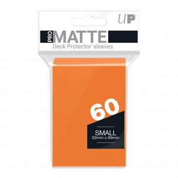 Ultra PRO Pro-Matte Small Deck Protector Sleeves 60ct Orange - Collector's Avenue