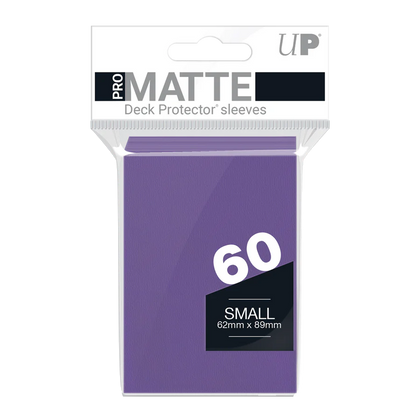 Ultra PRO Pro-Matte Small Deck Protector Sleeves 60ct Purple