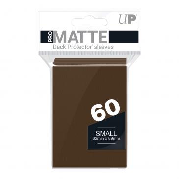 Ultra PRO Pro-Matte Small Deck Protector Sleeves 60ct Brown - Collector's Avenue