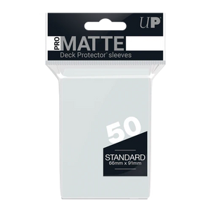 Ultra PRO PRO-Matte Standard Deck Protector Sleeves 50ct Clear