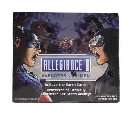 2023 Upper Deck Marvel Allegiance Avengers vs. X-Men Hobby Box - Collector's Avenue