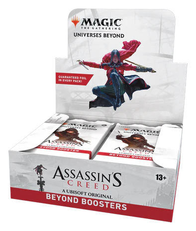 Mtg Magic The Gathering - Universes Beyond: Assassin's Creed Beyond - Booster Box - Collector's Avenue