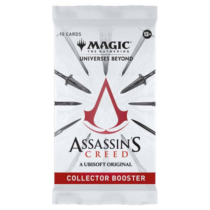 Mtg Magic The Gathering - Universes Beyond: Assassin's Creed Beyond - Collector Booster Pack - Collector's Avenue