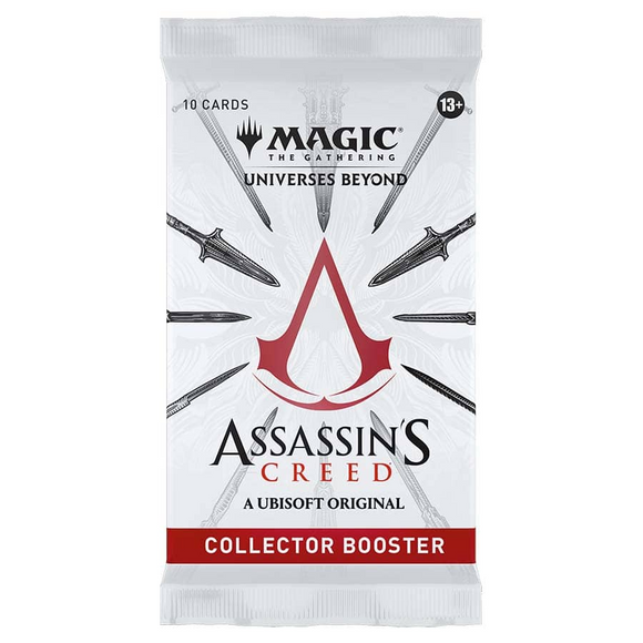 Mtg Magic The Gathering - Universes Beyond: Assassin's Creed Beyond - Collector Booster Pack