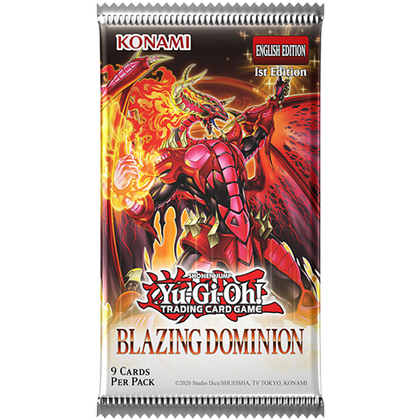 Yu-Gi-Oh! Blazing Dominion Booster Pack