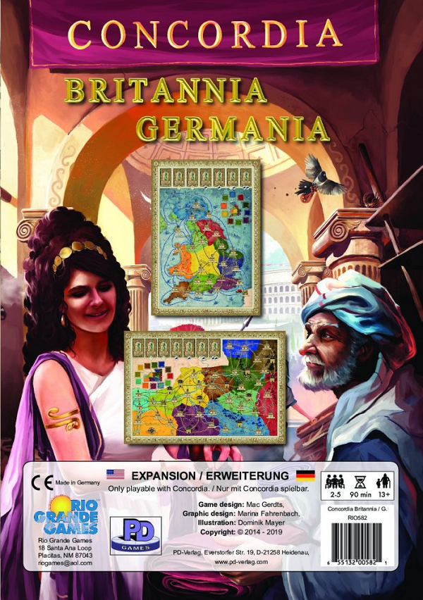 Concordia Britannia Germania Expansion