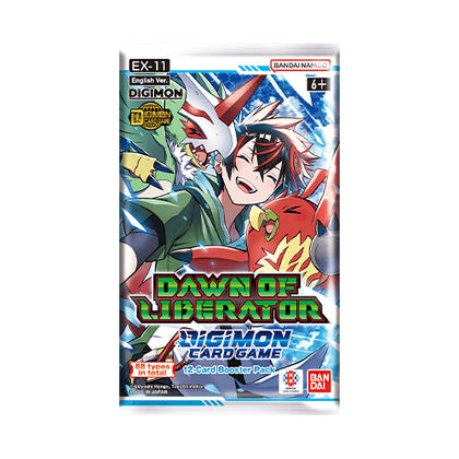 Digimon Card Game EX-11 Dawn Of Liberator Extra Booster Pack