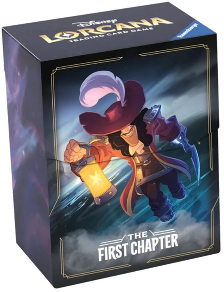 Disney Lorcana The First Chapter Deck Box 80ct Captain Hook - Collector's Avenue