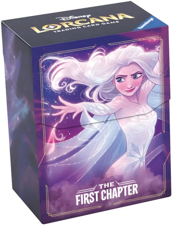 Disney Lorcana The First Chapter Deck Box 80ct Elsa